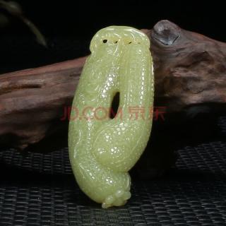 和田玉黄玉挂件 瓜瓞绵绵 38.97g