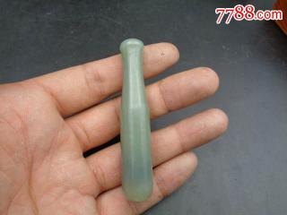 下乡收来的清代和田玉烟嘴,和田玉,se41321427,零售,7788和田玉收藏
