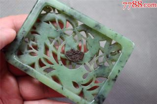 文物商店库存和田碧玉瓦子